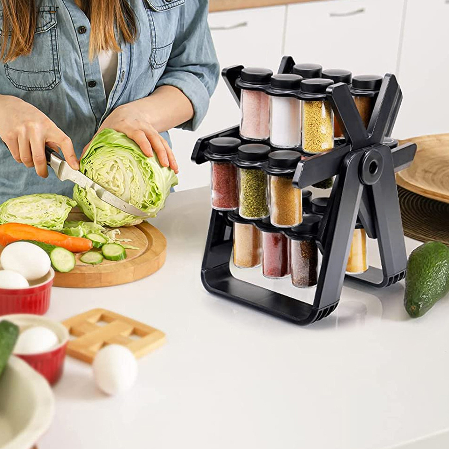 Evermill Spice Rack: Revolutionizing Your Kitchen Organization