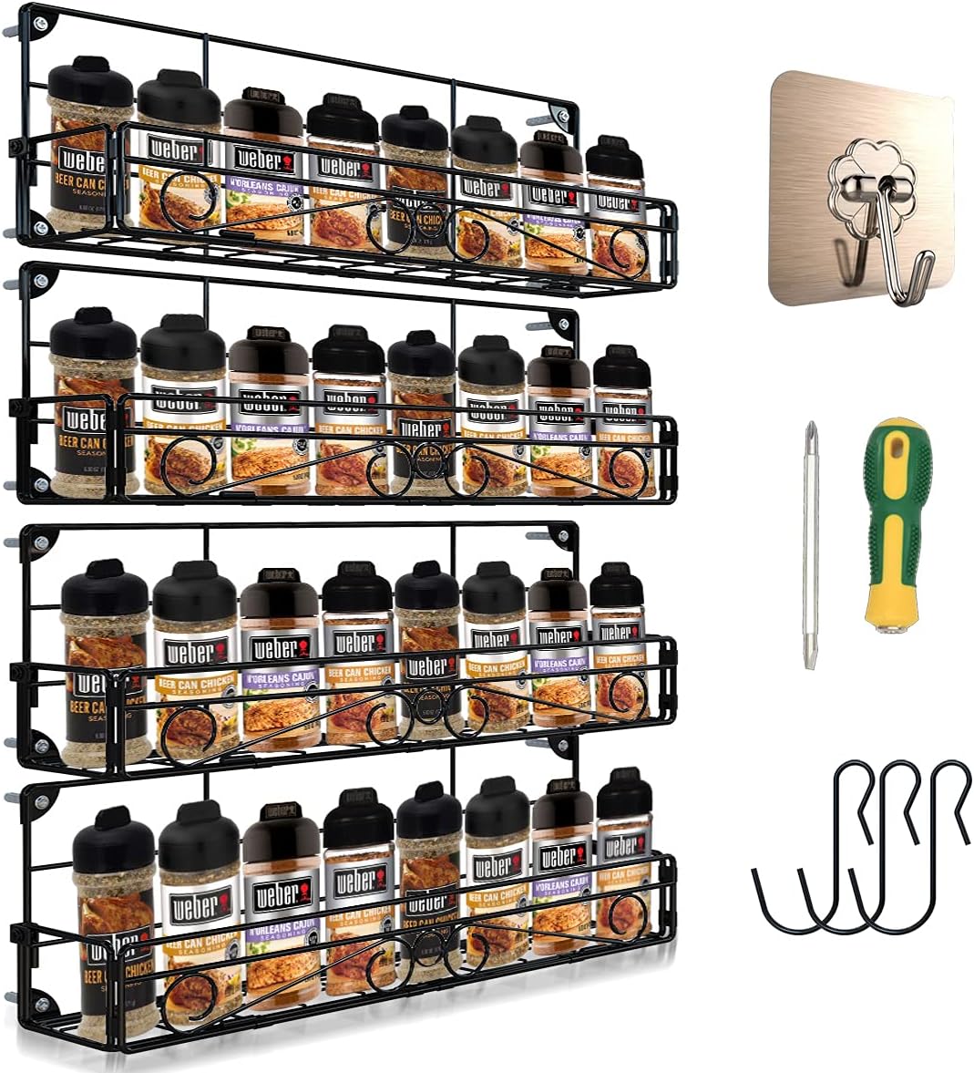 Elevate Your Culinary Space with a Bamboo Spice Rack